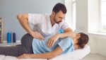 chiropractor-discusses-stretching-chiropractic-adjustment
